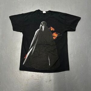 Vintage 2000s Red of beauty and rage horror style Tshirt